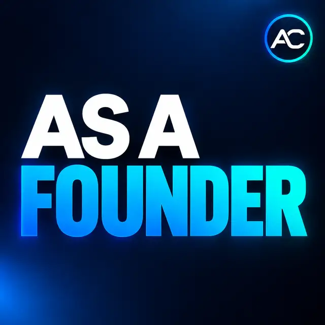 As a Founder editorial cover