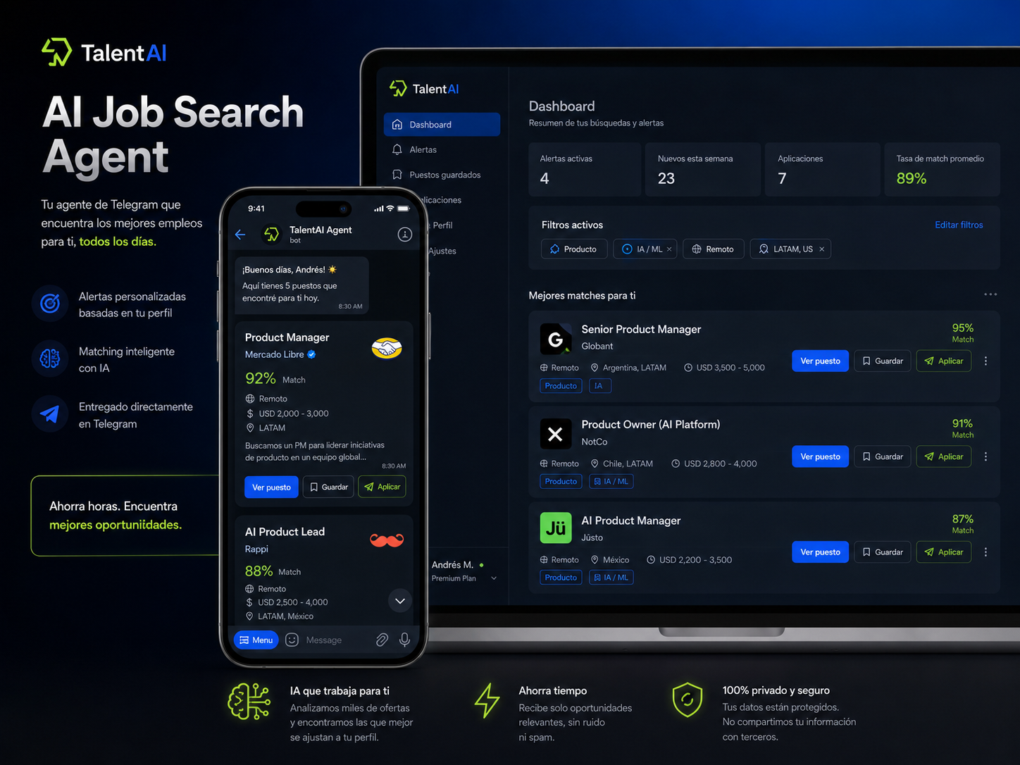 AI Job Search Agent — TalentAI